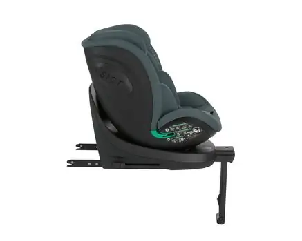 KikkaBoo i-Twist i-SIZE Army Green - მანქანის სავარძელი (ქარსითი), 6 image