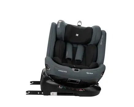 KikkaBoo i-Moove i-SIZE Dark Grey - მანქანის სავარძელი (ქარსითი), 8 image