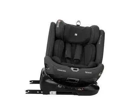 KikkaBoo i-Moove i-SIZE Black - მანქანის სავარძელი (ქარსითი), 8 image