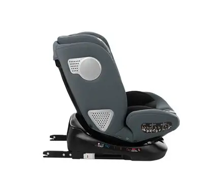 KikkaBoo i-Moove i-SIZE Dark Grey - მანქანის სავარძელი (ქარსითი), 6 image