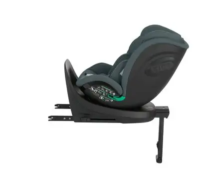 KikkaBoo i-Twist i-SIZE Army Green - მანქანის სავარძელი (ქარსითი), 7 image