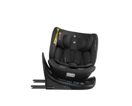 KikkaBoo i-Tour i-SIZE Black - მანქანის სავარძელი (ქარსითი), 7 image