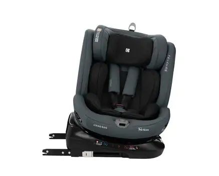KikkaBoo i-Moove i-SIZE Dark Grey - მანქანის სავარძელი (ქარსითი), 9 image