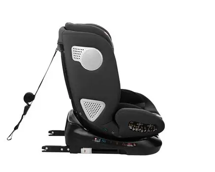 KikkaBoo i-Moove i-SIZE Black - მანქანის სავარძელი (ქარსითი), 5 image