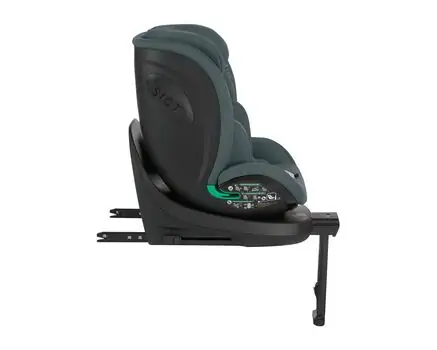 KikkaBoo i-Twist i-SIZE Army Green - მანქანის სავარძელი (ქარსითი), 5 image