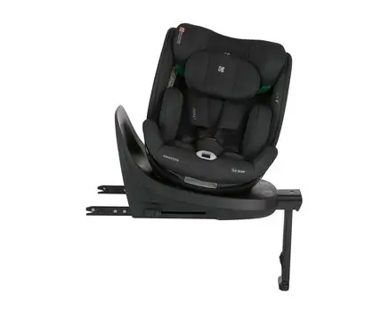 KikkaBoo i-Twist i-SIZE Black - მანქანის სავარძელი (ქარსითი), 8 image