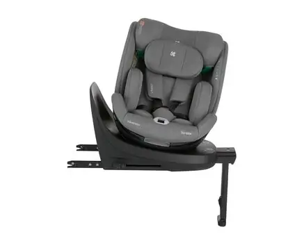 KikkaBoo i-Twist i-SIZE Dark Grey - მანქანის სავარძელი (ქარსითი), 11 image