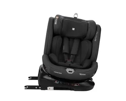 KikkaBoo i-Moove i-SIZE Black - მანქანის სავარძელი (ქარსითი), 9 image