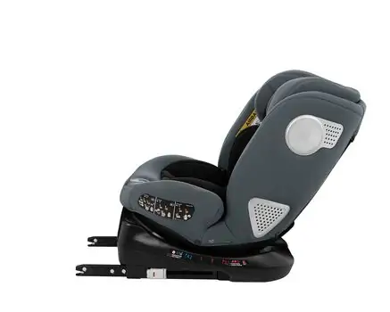 KikkaBoo i-Moove i-SIZE Dark Grey - მანქანის სავარძელი (ქარსითი), 7 image
