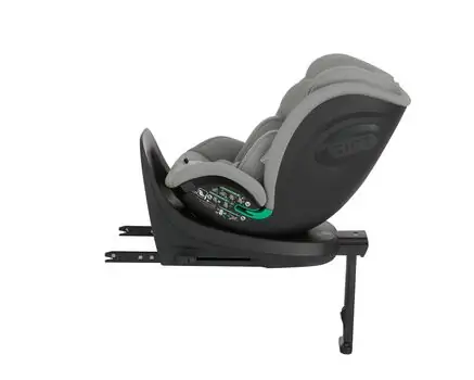 KikkaBoo i-Twist i-SIZE Light Grey - მანქანის სავარძელი (ქარსითი), 8 image