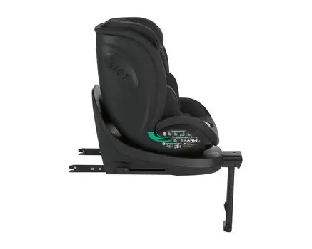 KikkaBoo i-Twist i-SIZE Black - მანქანის სავარძელი (ქარსითი), 5 image