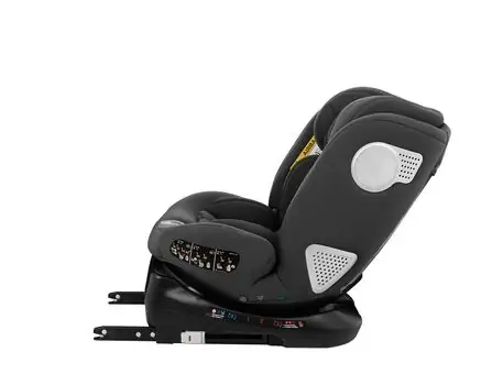 KikkaBoo i-Moove i-SIZE Black - მანქანის სავარძელი (ქარსითი), 7 image