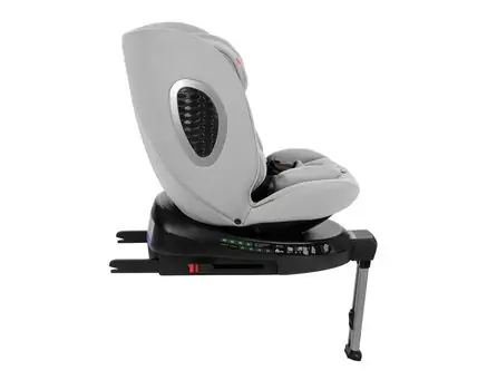 KikkaBoo i-Rove i-SIZE Light Grey - მანქანის სავარძელი (ქარსითი), 7 image