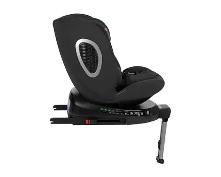KikkaBoo i-Rove i-SIZE Black - მანქანის სავარძელი (ქარსითი), 8 image