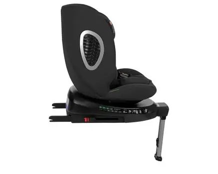 KikkaBoo i-Rove i-SIZE Black - მანქანის სავარძელი (ქარსითი), 5 image