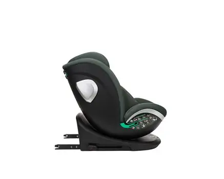 KikkaBoo i-Drive i-SIZE Army Green - მანქანის სავარძელი (ქარსითი), 6 image