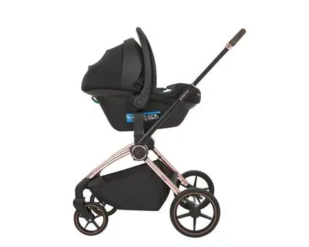KikkaBoo Kara 4in1 Black საბავშვო ეტლის კომპლექტი, 10 image