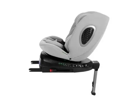 KikkaBoo i-Rove i-SIZE Light Grey - მანქანის სავარძელი (ქარსითი), 9 image
