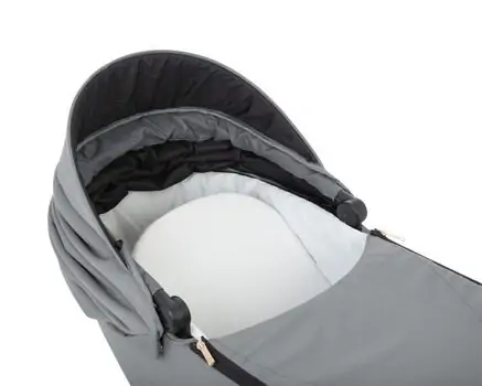 Kikkaboo Stroller 4in1 Thea Grey საბავშვო ტრანსფორმერი ეტლის კომპლექტი, 24 image
