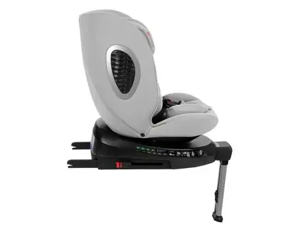 KikkaBoo i-Rove i-SIZE Light Grey - მანქანის სავარძელი (ქარსითი), 6 image