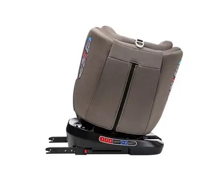 KikkaBoo i-Trip i-SIZE Beige - მანქანის სავარძელი (ქარსითი), 12 image