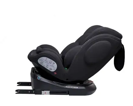 KikkaBoo i-Felix i-SIZE Black - მანქანის სავარძელი (ქარსითი), 11 image