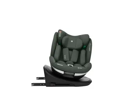 KikkaBoo i-Drive i-SIZE Army Green - მანქანის სავარძელი (ქარსითი), 9 image