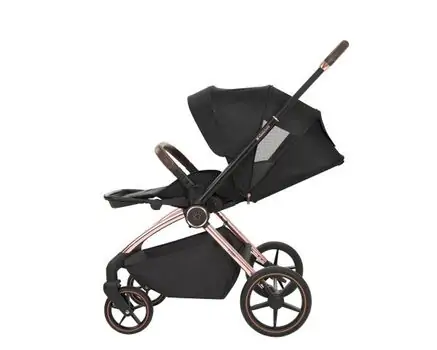 KikkaBoo Kara 3in1 Black საბავშვო  ეტლი, 8 image