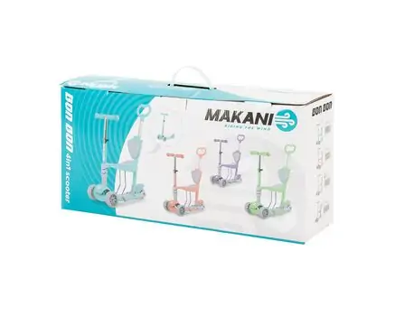 Makani Scooter BonBon 4in1 Candy Mint ტრანსფორმერი სკუტერი (სამაკატი), 10 image