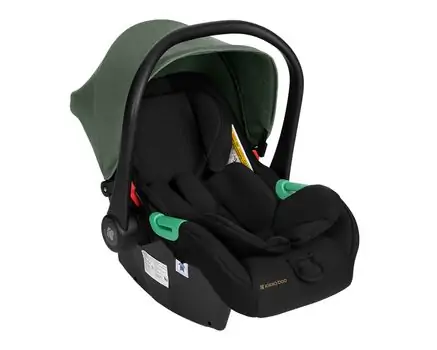 KikkaBoo Darling 3 In 1 Army Green 2024 With I-Size Car Seat საბავშვო ეტლის კომპლექტი, 11 image