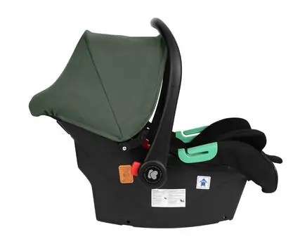 KikkaBoo Darling 3 In 1 Army Green 2024 With I-Size Car Seat საბავშვო ეტლის კომპლექტი, 12 image