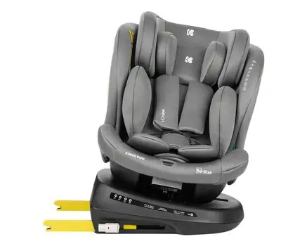KikkaBoo i-Cruise i-Size Light Grey  - მანქანის სავარძელი (ქარსითი), 10 image