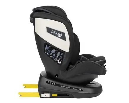 KikkaBoo i-Cruise i-Size Black - მანქანის სავარძელი (ქარსითი), 6 image