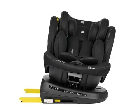 KikkaBoo i-Cruise i-Size Black - მანქანის სავარძელი (ქარსითი), 11 image