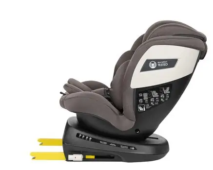 KikkaBoo i-Cruise i-Size Brown - მანქანის სავარძელი (ქარსითი), 12 image