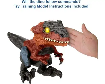 Pyroraptor Interactive Dinosaur, Jurassic World Dominion სათამაშო დინოზავრი, 5 image