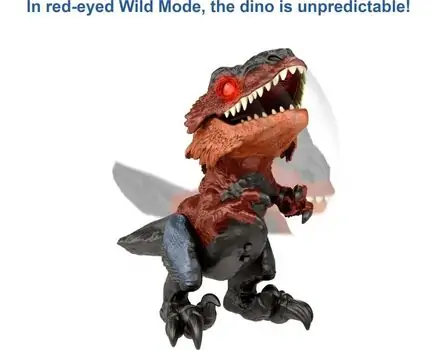 Pyroraptor Interactive Dinosaur, Jurassic World Dominion სათამაშო დინოზავრი, 6 image