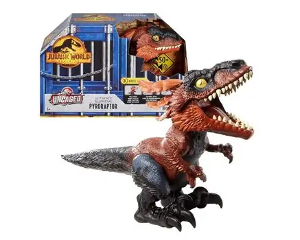 Pyroraptor Interactive Dinosaur, Jurassic World Dominion სათამაშო დინოზავრი