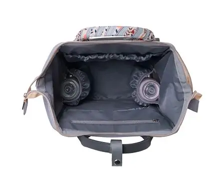 KikkaBoo Mama bag Myla Grey დედის ჩანთა, 8 image