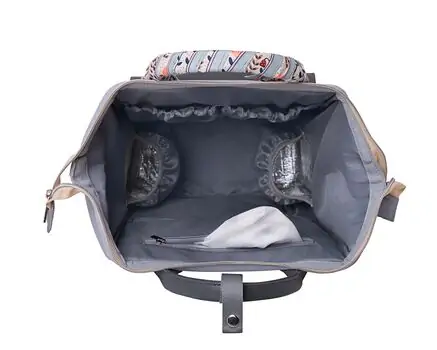 KikkaBoo Mama bag Myla Grey დედის ჩანთა, 9 image