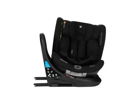 Kikkaboo i-Roll i-SIZE Black -  მანქანის სავარძელი (ქარსითი), 8 image