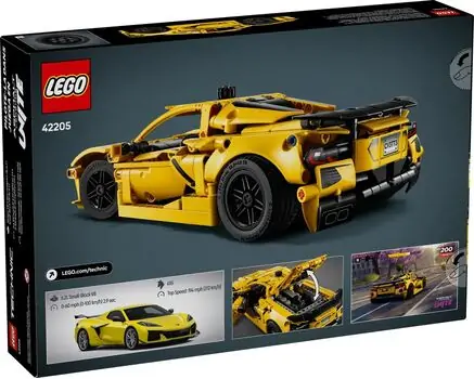 Lego Technic 42205 Chevrolet Corvette Stingray, 10 image