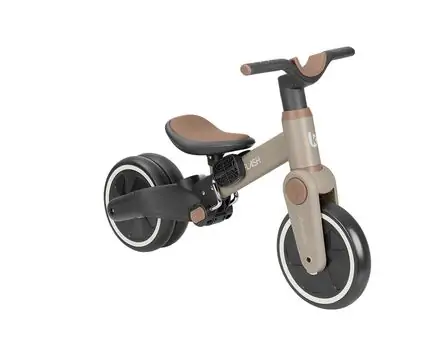 Kikkaboo Tricycle 5in1 Flash Beige - სამ თვლიანი ველო-ეტლი, 10 image