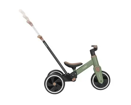 Kikkaboo Tricycle 5in1 Flash Army Green - სამ თვლიანი ველო-ეტლი, 2 image