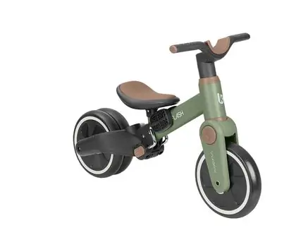 Kikkaboo Tricycle 5in1 Flash Army Green - სამ თვლიანი ველო-ეტლი, 11 image