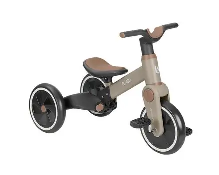 Kikkaboo Tricycle 5in1 Flash Beige - სამ თვლიანი ველო-ეტლი, 8 image