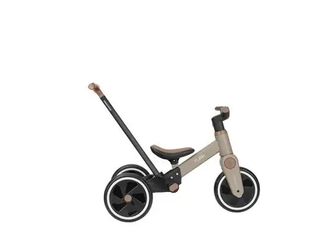 Kikkaboo Tricycle 5in1 Flash Beige - სამ თვლიანი ველო-ეტლი, 6 image