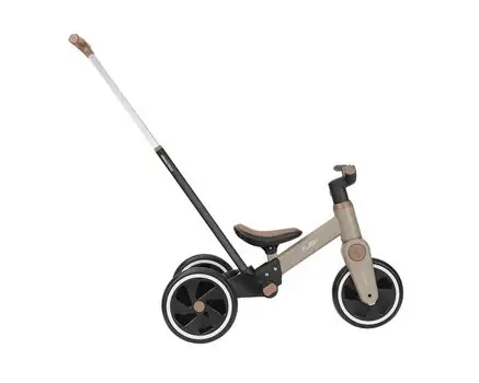 Kikkaboo Tricycle 5in1 Flash Beige - სამ თვლიანი ველო-ეტლი, 4 image