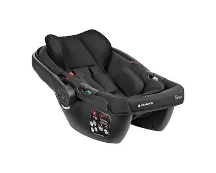 KikkaBoo Modena 4in1 With Carrycot Black საბავშვო ეტლის კომპლექტი, 16 image
