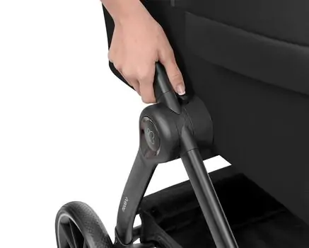 KikkaBoo Modena 4in1 With Carrycot Black საბავშვო ეტლის კომპლექტი, 20 image